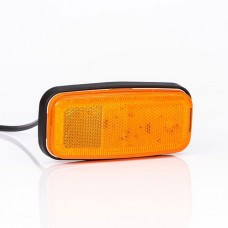 Бічний жовтогарячий контурно-габаритний ліхтар Fristom FT-075 Z LED