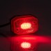 Фонарь габаритный красный со светоотражателем и проводом Fristom FT-001 C LED