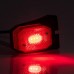 Фонарь габаритный красный со светоотражателем кронштейном и проводом Fristom FT-001 CI LED