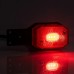 Фонарь габаритный красный со светоотражателем кронштейном и проводом Fristom FT-001 CII LED