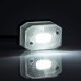 Фонарь габаритный белый со светоотражателем и проводом Fristom FT-001 B LED