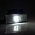 Фонарь габаритный белый на кронштейне с проводом Fristom FT-017 B+K LED