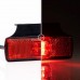 Фонарь габаритный красный на кронштейне с проводом Fristom FT-017 C+K LED