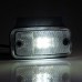 Ліхтар габаритний Fristom LED білий на кронштейні з дротом FT-019 B+K LED
