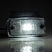 Фонарь габаритный белый на кронштейне с проводом Fristom FT-019 B+K LED