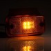 Фонарь габаритный желтый на кронштейне с проводом FT-019 Z+K LED