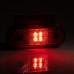 Фонарь габаритный красный на кронштейне с проводом Fristom FT-020 C+K LED