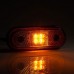 Фонарь габаритный желтый с проводом Fristom FT-020 Z LED