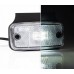 Фонарь габаритный белый на кронштейне с проводом Fristom FT-019 B+K LED