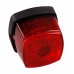 Задний красный контурно-габаритный фонарь с отражателем Aspock Squarepoint Rot 10560