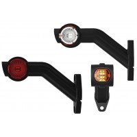 Ліхтар габаритний правий Fristom 3-х кольоровий (червоний, білий, жовтий) FT-140 F P LED Ліхтар габаритний правий Fristom 3-х кольоровий (червоний, білий, жовтий) FT-140 F P LED