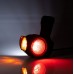 Фонарь габаритный левый 3-х цветный (красный, белый, жёлтый) Fristom FT-140 W L LED