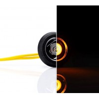 Фонарь врезной габаритный Fristom желтый FT-074 Z LED DARK