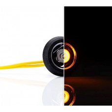 Ліхтар габаритний Fristom жовтий з дротом FT-074 Z LED