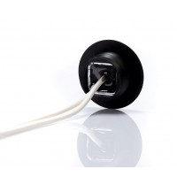 Фонарь габаритный Fristom белый FT-074 B LED DARK