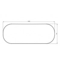 Фонарь задний светодиодный Fristom 3-функции FT-320 LED 