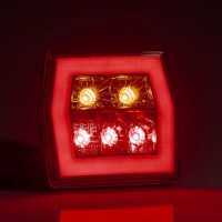 Ліхтар задній Fristom 3-функції FT-122 LED Ліхтар задній Fristom 3-функції FT-122 LED