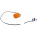 Боковой оранжевый контурно-габаритный фонарь с проводом Aspock Flexipoint I (31-6509-127) 105710