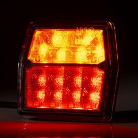 Фонарь задний Fristom без подсветки номера 3 функции FT-222 LED BAJONET