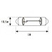 Автолампа Neolux C5W 12V 5W 35MM SV8,5-8 N239