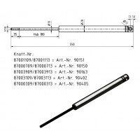 Амортизатор тормоза наката Knott Autoflex KF27 KFG30 87003913 Амортизатор тормоза наката Knott Autoflex KF27 KFG30 87003913